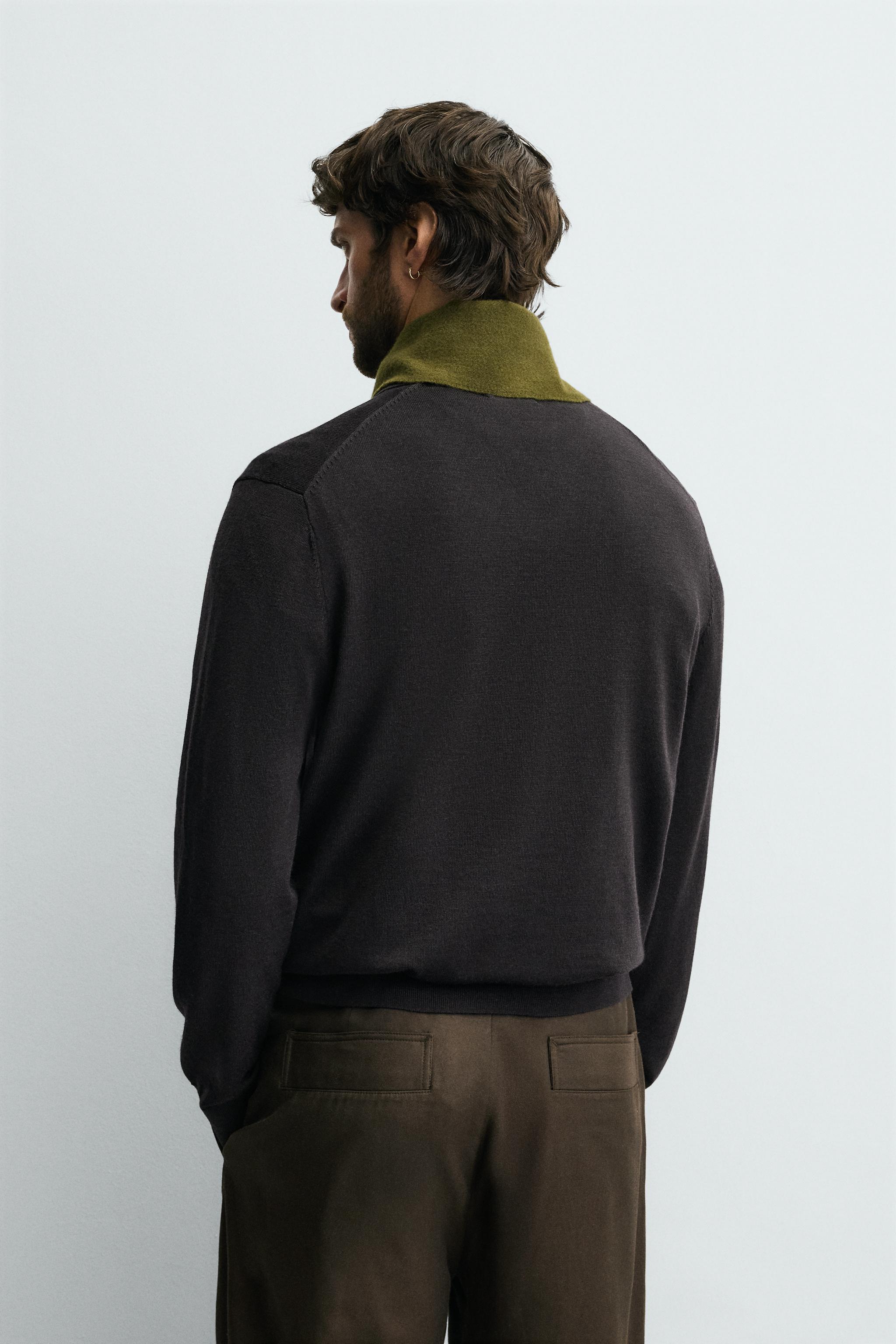 POLO EN MAILLE 100% LAINE